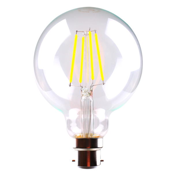 LED G95 LAMP 6W E27 DL CLR DIM J1